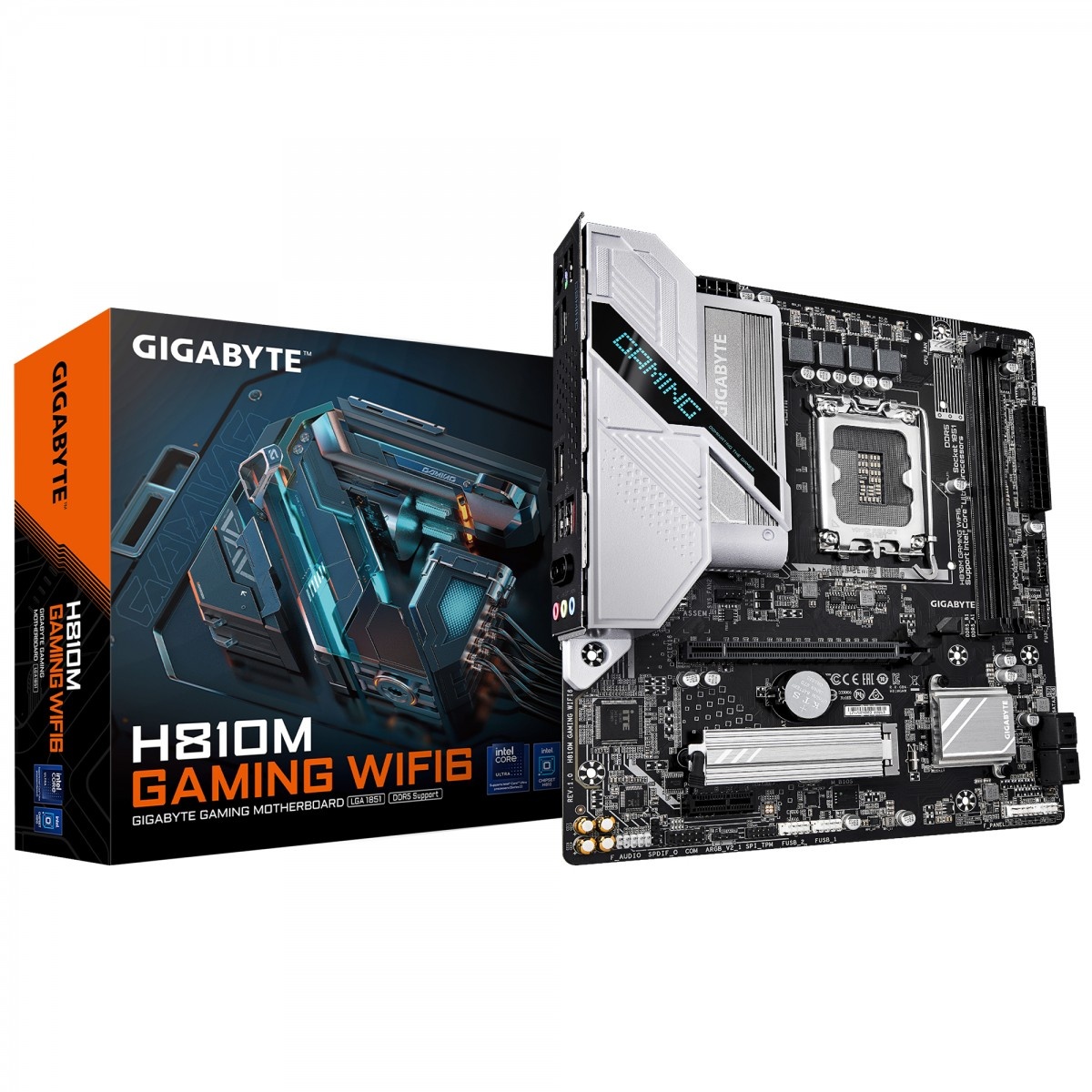GIGABYTE GIGABYTE H810M GAMING WIFI6 scheda madre Intel H810 LGA 1851 (Socket V1) micro ATX - COMPONENTI | TecnoCARE.net Sabaudia, Latina, Terracina, San Felice Circeo e Pontinia