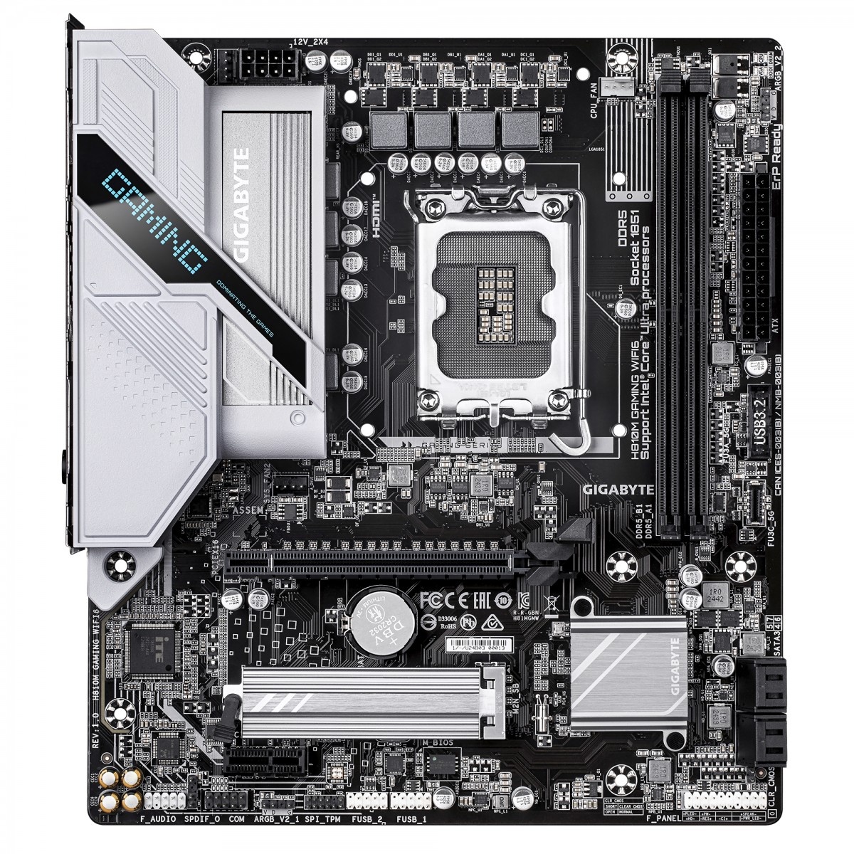 GIGABYTE GIGABYTE H810M GAMING WIFI6 scheda madre Intel H810 LGA 1851 (Socket V1) micro ATX - COMPONENTI | TecnoCARE.net Sabaudia, Latina, Terracina, San Felice Circeo e Pontinia
