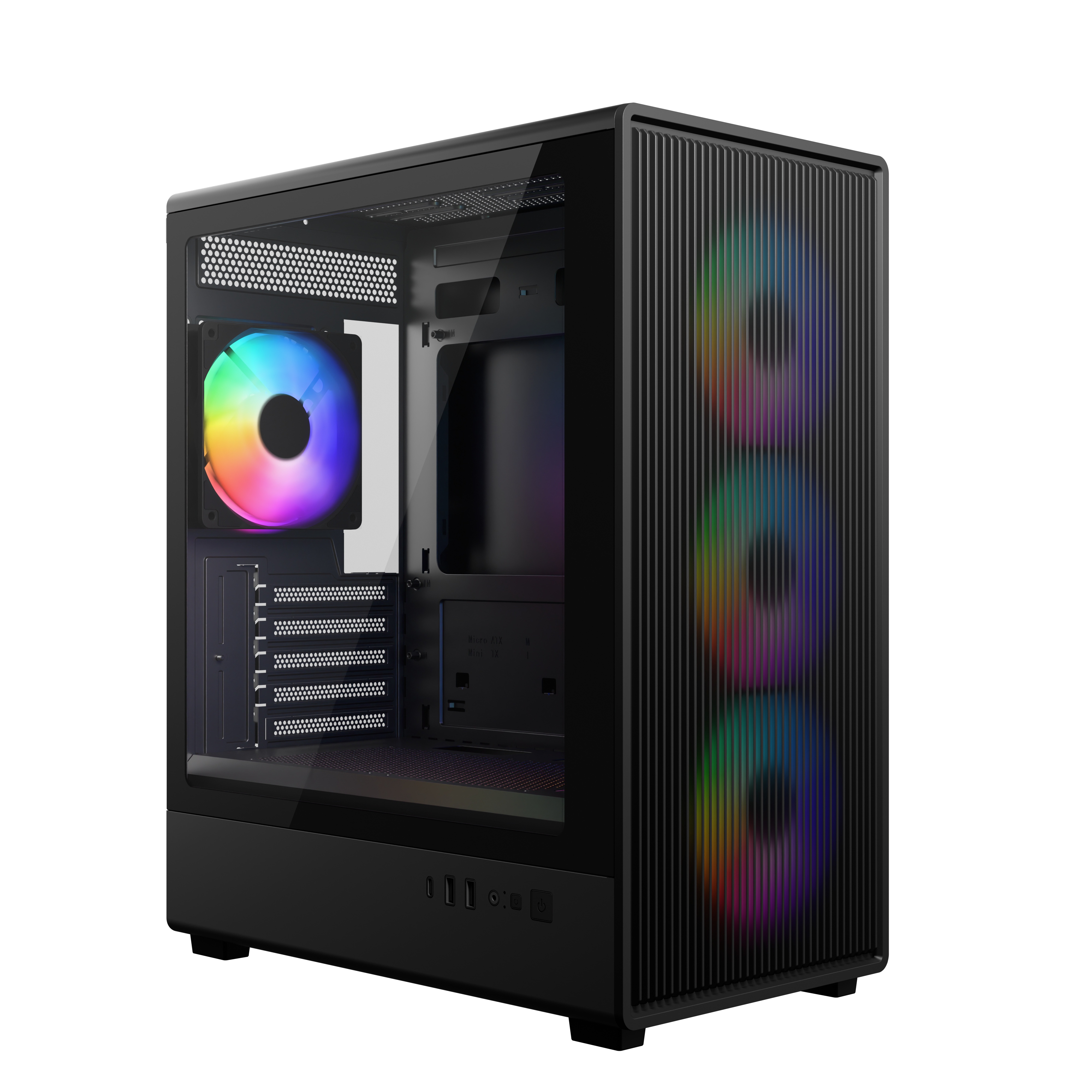 COOLER MASTER Cooler Master Elite 350 Black, mini tower supporto MB mATX/mITX, mesh, ventole 4x120mm ARGB incluse, - CASE | TecnoCARE.net Sabaudia, Latina, Terracina, San Felice Circeo e Pontinia