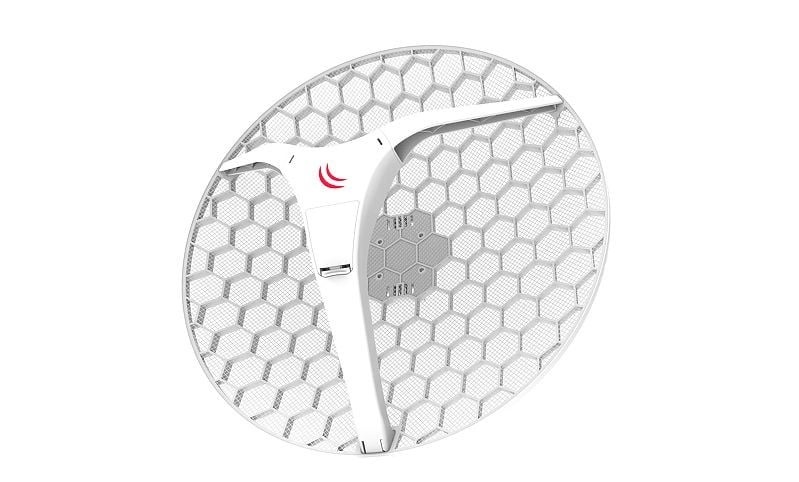 MIKROTIK MikroTik LHG XL HP5 4-pack, 27dBi 5GHz Antenna, Dual Chain, PoE, RouterOS L3 - RETI | TecnoCARE.net Sabaudia, Latina, Terracina, San Felice Circeo e Pontinia
