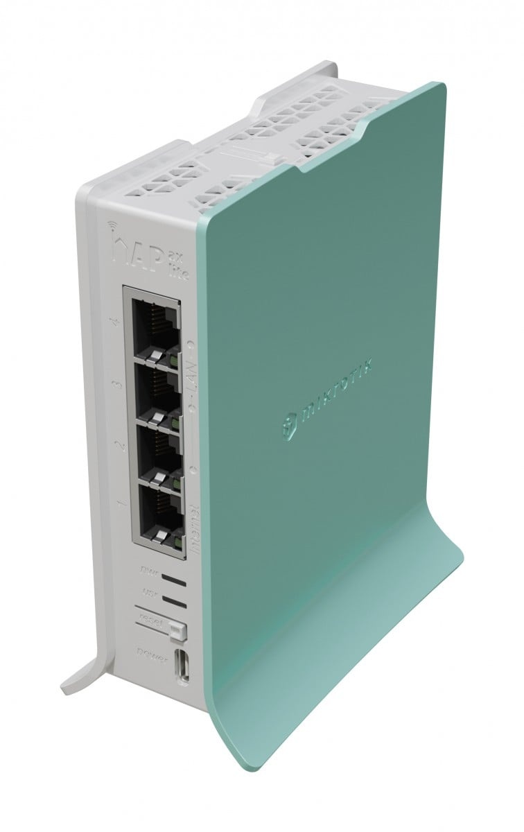 MIKROTIK Mikrotik hAP router wireless Gigabit Ethernet Banda singola (2.4 GHz) Verde, Bianco - RETI | TecnoCARE.net Sabaudia, Latina, Terracina, San Felice Circeo e Pontinia