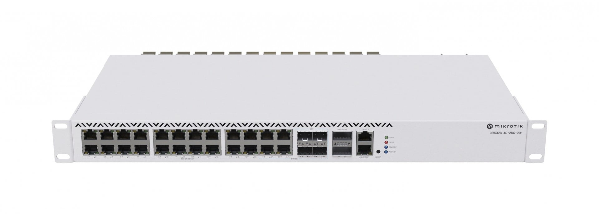 MIKROTIK Mikrotik CRS326-4C+20G+2Q+RM switch di rete Gestito Gigabit Ethernet (10/100/1000) Grigio - RETI | TecnoCARE.net Sabaudia, Latina, Terracina, San Felice Circeo e Pontinia