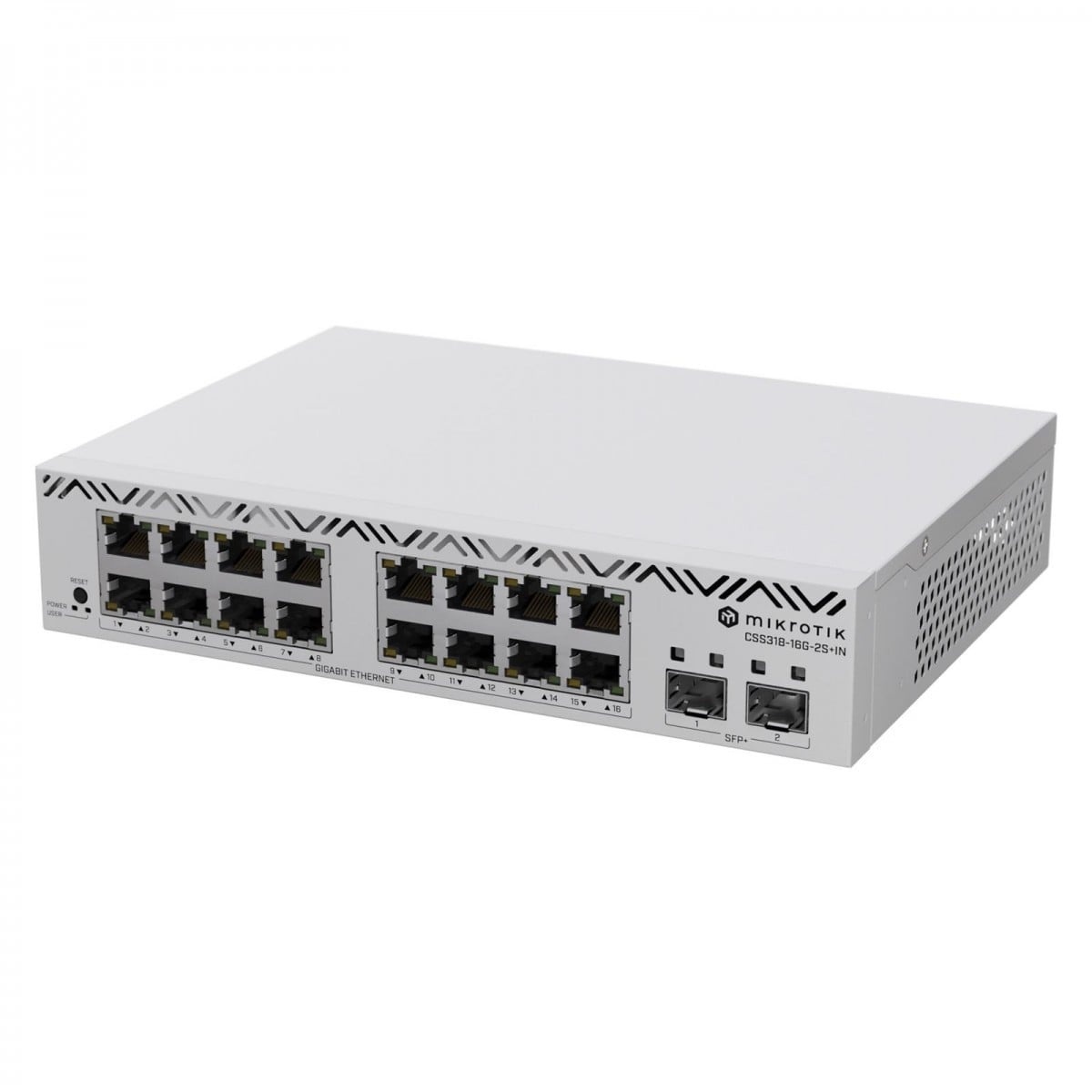 MIKROTIK Mikrotik CSS318-16G-2S+IN switch di rete Gestito Gigabit Ethernet (10/100/1000) Bianco - RETI | TecnoCARE.net Sabaudia, Latina, Terracina, San Felice Circeo e Pontinia