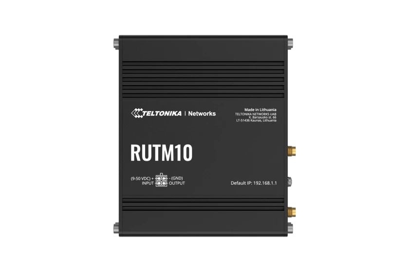 TELTONIKA Teltonika RUTM10 router wireless Gigabit Ethernet Dual-band (2.4 GHz/5 GHz) Nero - RETI | TecnoCARE.net Sabaudia, Latina, Terracina, San Felice Circeo e Pontinia