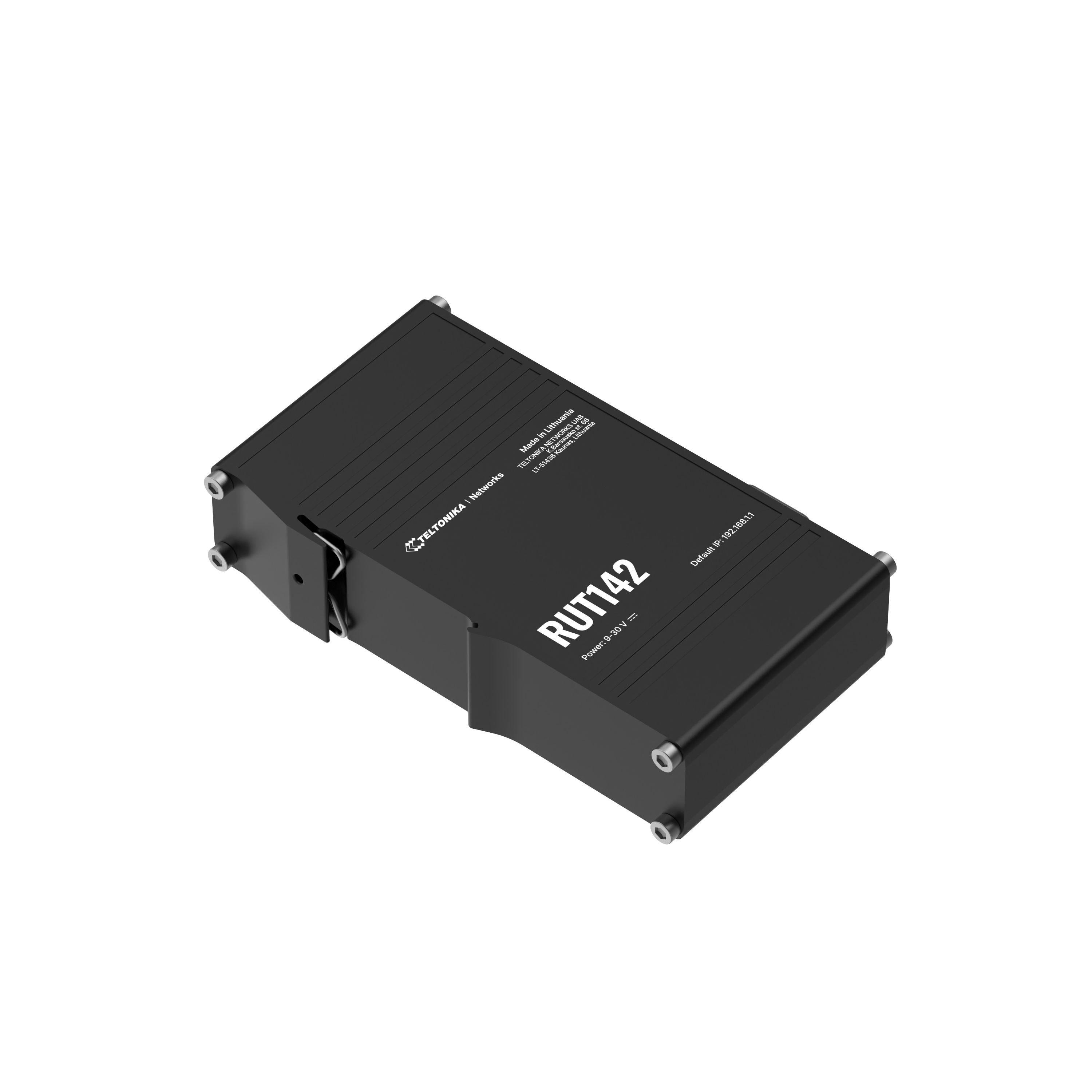 TELTONIKA Teltonika RUT142 (EU) Ethernet router, router wireless Fast Ethernet Banda singola (2.4 GHz) Nero - RETI | TecnoCARE.net Sabaudia, Latina, Terracina, San Felice Circeo e Pontinia