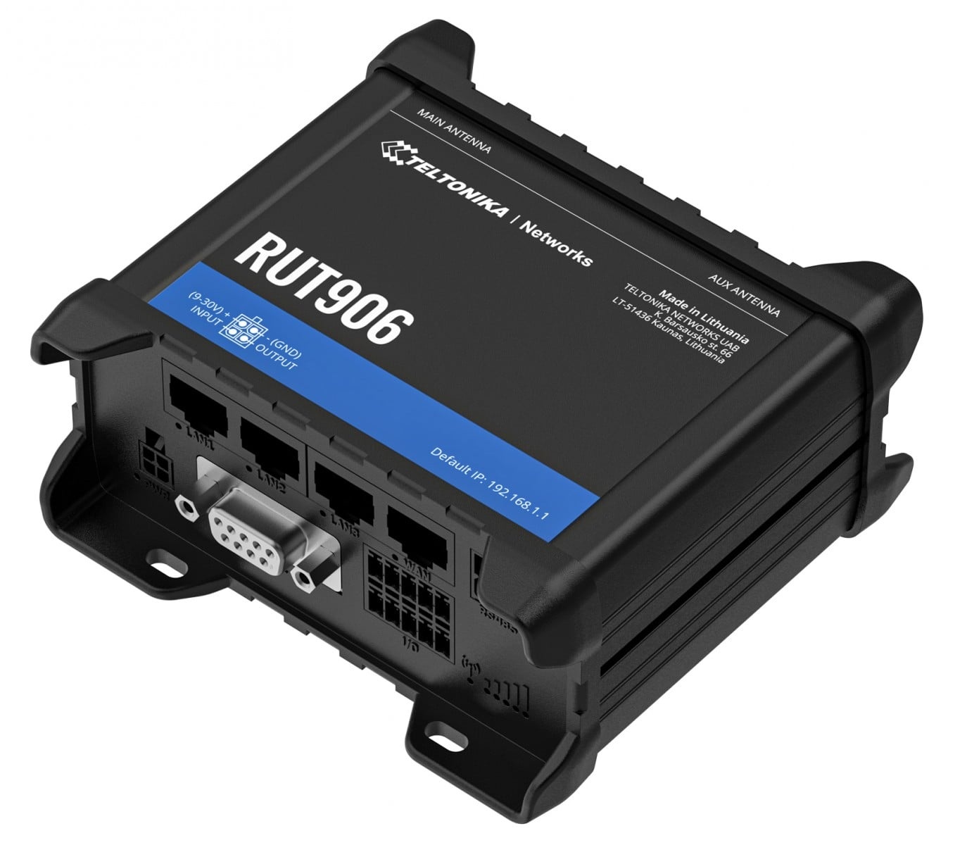 TELTONIKA Teltonika · Router· RUT906· LTE Modem Router/WLAN - Router - WLAN Router di rete cellulare - RETI | TecnoCARE.net Sabaudia, Latina, Terracina, San Felice Circeo e Pontinia