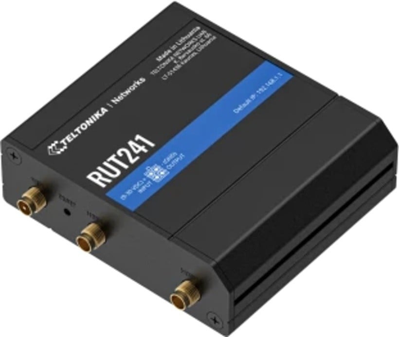TELTONIKA Teltonika RUT241 eSIM Industrial Router (EMEA) - RETI | TecnoCARE.net Sabaudia, Latina, Terracina, San Felice Circeo e Pontinia