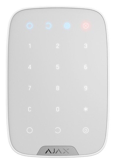 AJAX SYSTEMS Ajax Systems 38249.12.WH1 Tastiera wireless KeyPad - bianco - TASTIERE E CONTROLLER | TecnoCARE.net Sabaudia, Latina, Terracina, San Felice Circeo e Pontinia