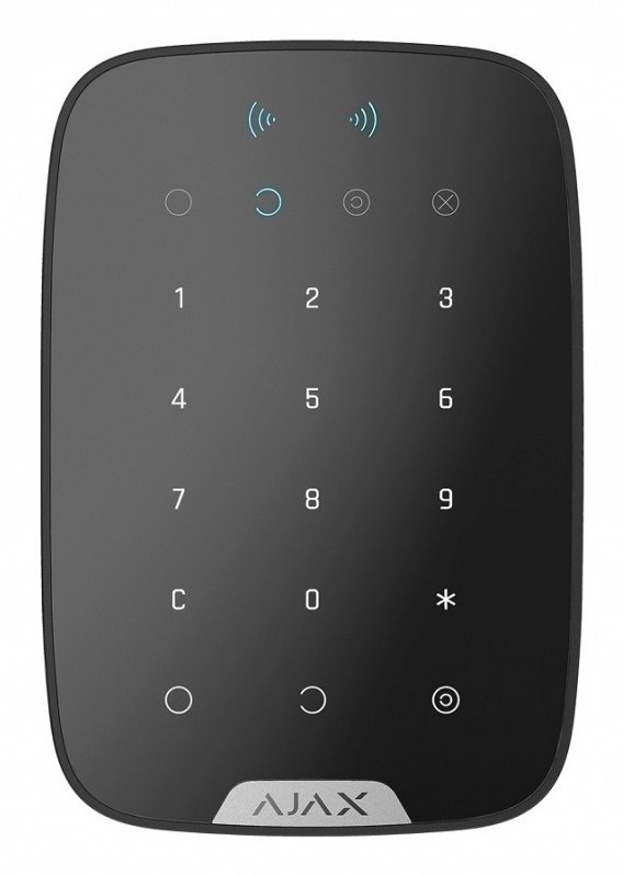 AJAX SYSTEMS Ajax Systems 38252.83.BL1 KeyPad Plus Jeweller - tastiera wireless - nera - TASTIERE E CONTROLLER | TecnoCARE.net Sabaudia, Latina, Terracina, San Felice Circeo e Pontinia