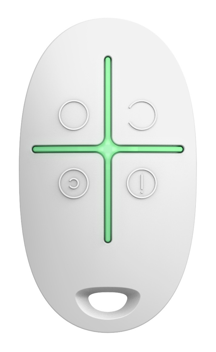 AJAX SYSTEMS Ajax Systems 38166.04.WH1 Pilot SpaceControl - bianco - ALLARMI E SENSORI DOMESTICI | TecnoCARE.net Sabaudia, Latina, Terracina, San Felice Circeo e Pontinia