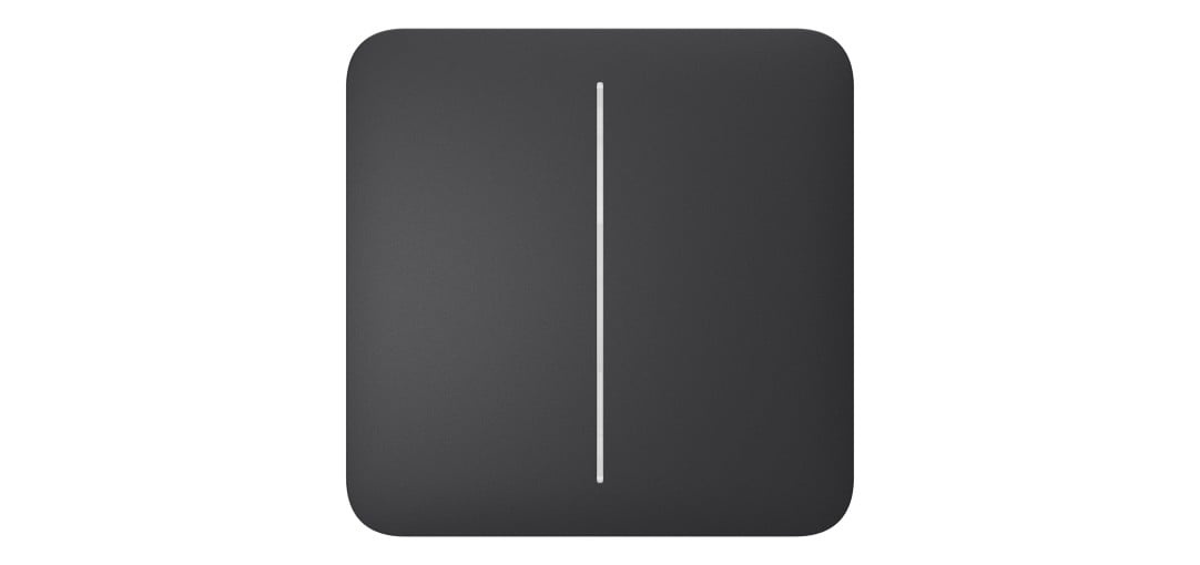 AJAX SYSTEMS Ajax Systems 52149.144.GP SoloButton (2-gang) [55] - grafite - DISPOSITIVI SMART PER LA CASA | TecnoCARE.net Sabaudia, Latina, Terracina, San Felice Circeo e Pontinia