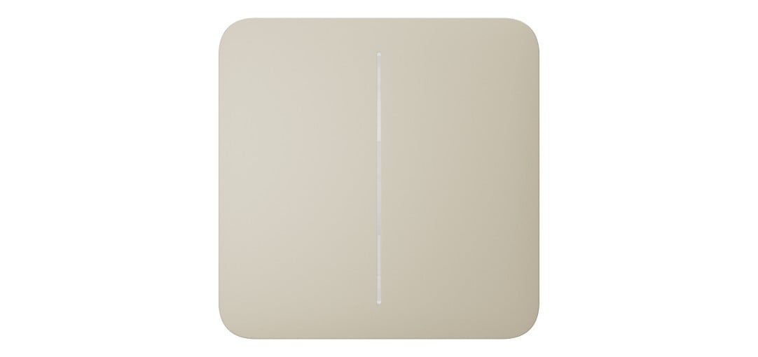 AJAX SYSTEMS Ajax Systems 52151.144.IV SoloButton (2-gang) [55] - avorio - DISPOSITIVI SMART PER LA CASA | TecnoCARE.net Sabaudia, Latina, Terracina, San Felice Circeo e Pontinia