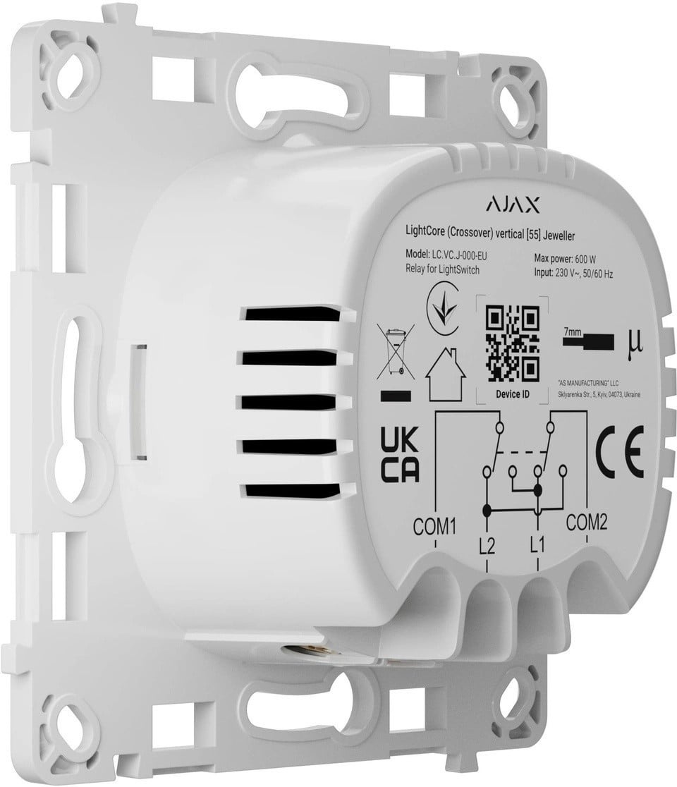 AJAX SYSTEMS Ajax Systems 87795.142.NC AJAX LightCore Crossover - STABILIZZATORI DI RETE | TecnoCARE.net Sabaudia, Latina, Terracina, San Felice Circeo e Pontinia