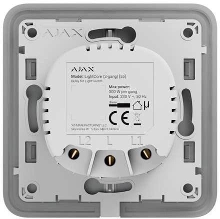 AJAX SYSTEMS Ajax Systems 87944.142.NC AJAX LightCore corridoio - STABILIZZATORI DI RETE | TecnoCARE.net Sabaudia, Latina, Terracina, San Felice Circeo e Pontinia