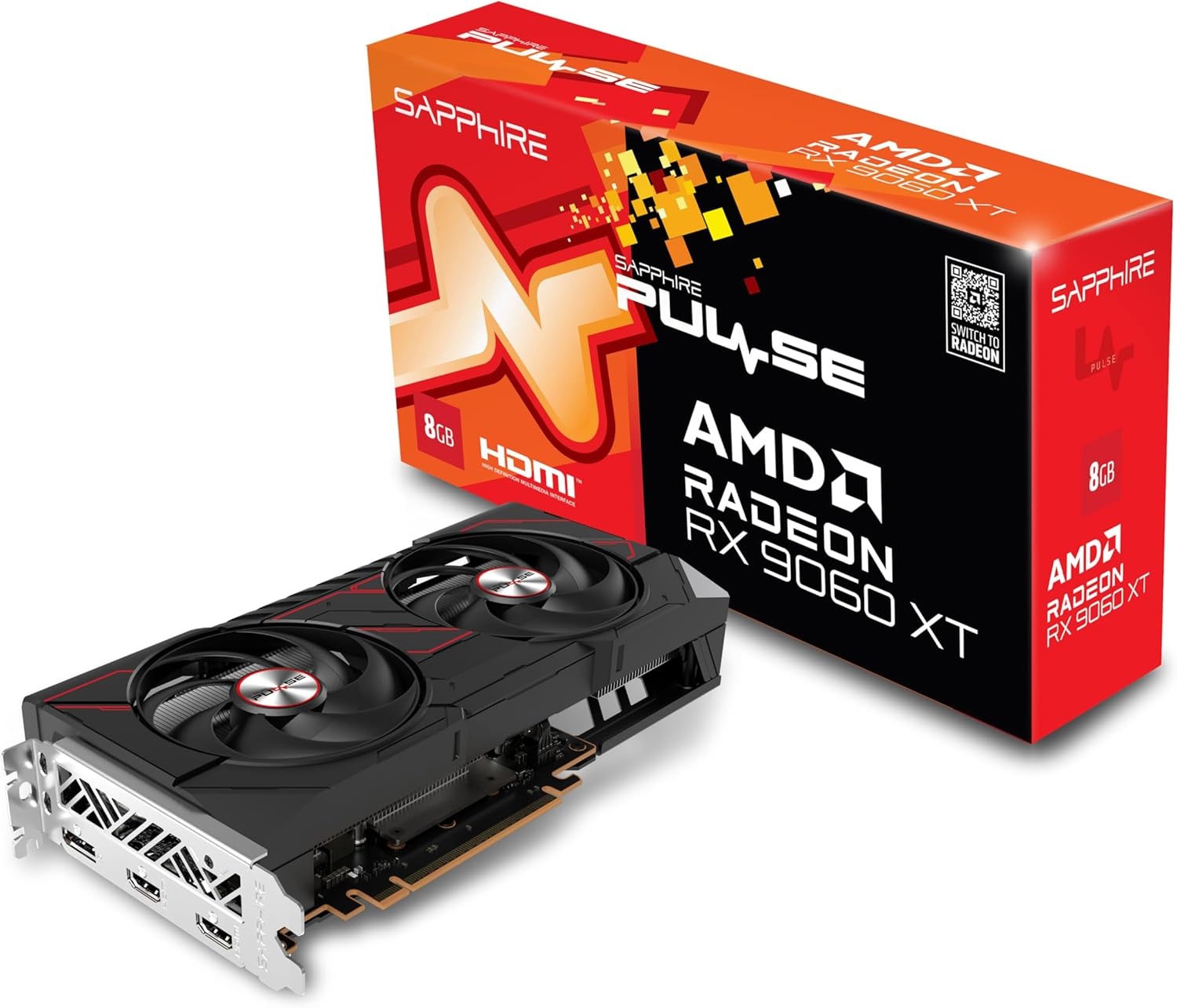 SAPPHIRE SAPPHIRE VGA RADEON RX 9060 XT, PULSE AMD RADEON RX 9060 XT GAMING OC, 8GB DUAL HDMI / DP LITE - SCHEDE VIDEO | TecnoCARE.net Sabaudia, Latina, Terracina, San Felice Circeo e Pontinia
