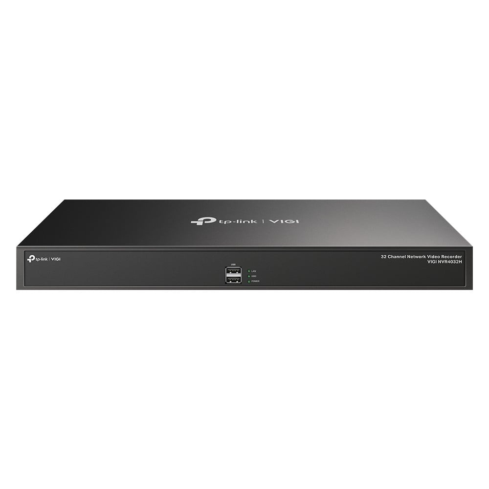 TP-LINK TP-Link VIGI NVR4032H Videoregistratore di rete (NVR) Nero - SISTEMI DI SORVEGLIANZA | TecnoCARE.net Sabaudia, Latina, Terracina, San Felice Circeo e Pontinia