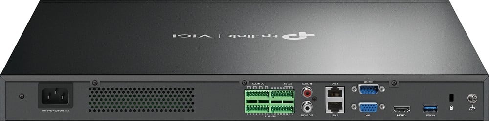 TP-LINK TP-Link VIGI NVR4032H Videoregistratore di rete (NVR) Nero - SISTEMI DI SORVEGLIANZA | TecnoCARE.net Sabaudia, Latina, Terracina, San Felice Circeo e Pontinia
