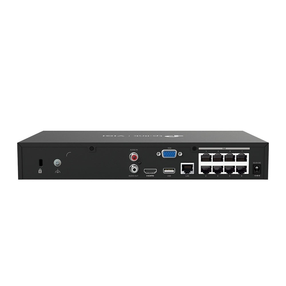 TP-LINK TP-Link VIGI NVR1008H-8P Nero - SISTEMI DI SORVEGLIANZA | TecnoCARE.net Sabaudia, Latina, Terracina, San Felice Circeo e Pontinia
