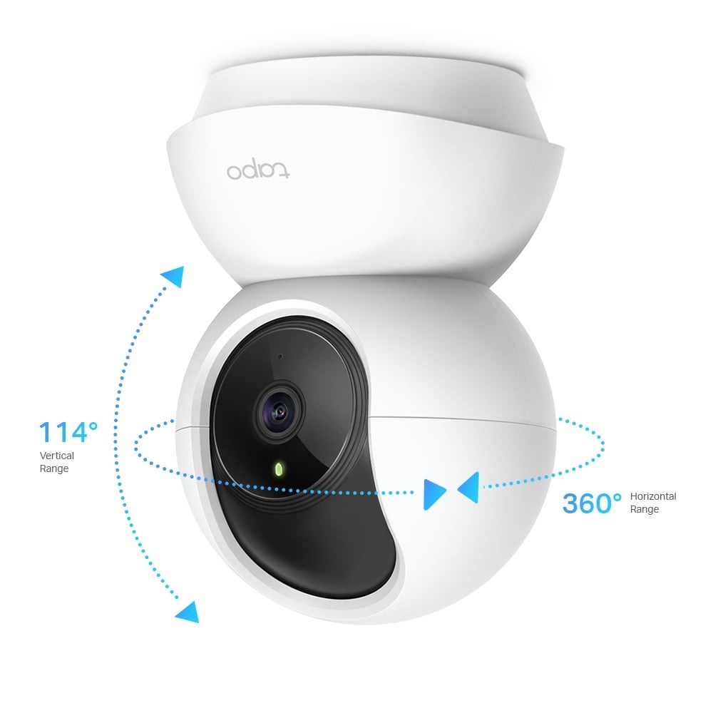 TP-LINK TP-Link Tapo TC70 telecamera di sorveglianza Sferico Telecamera di sicurezza IP Soffitto/muro - SISTEMI DI SORVEGLIANZA | TecnoCARE.net Sabaudia, Latina, Terracina, San Felice Circeo e Pontinia