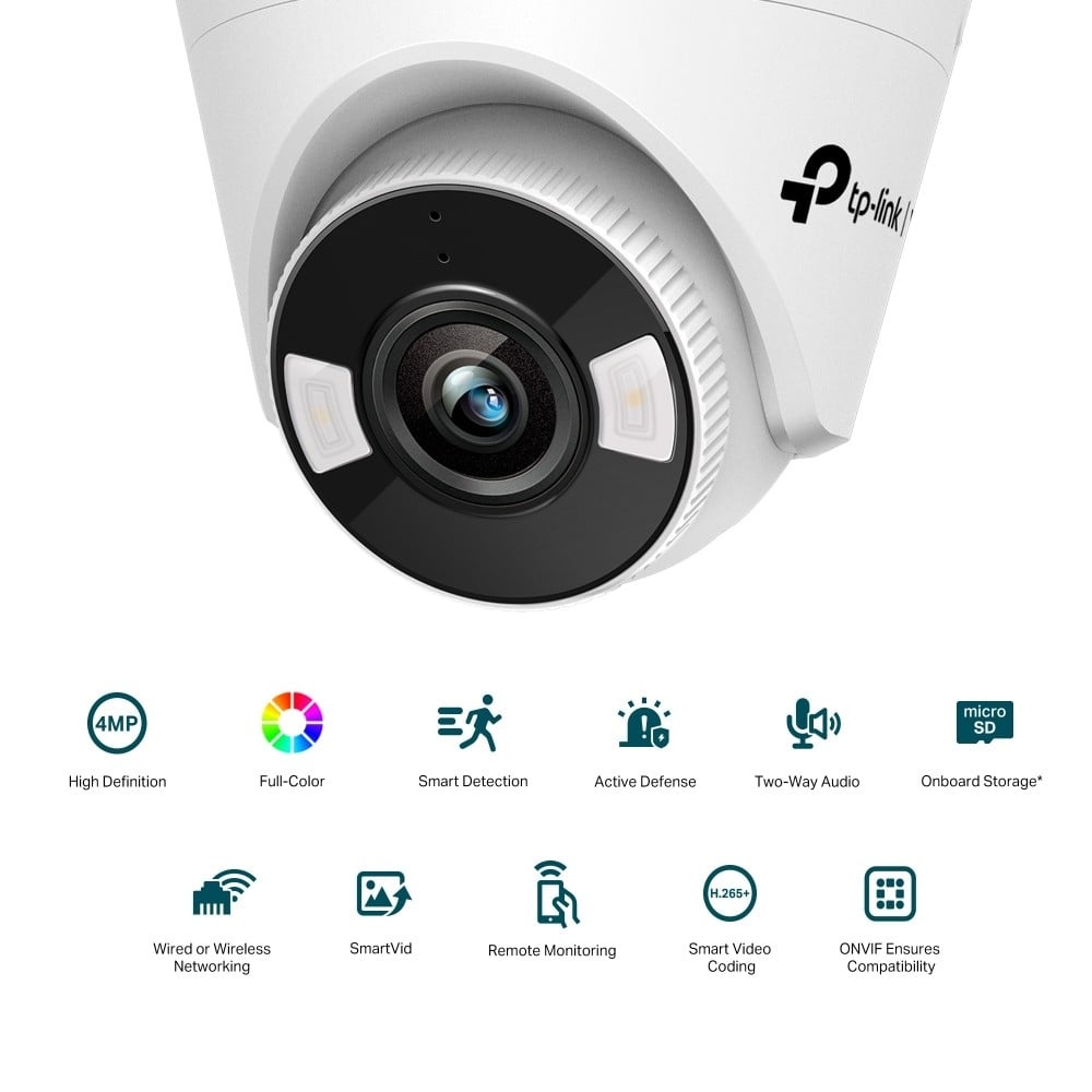TP-LINK TP-Link VIGI C440-W Cubo Telecamera di sicurezza IP Esterno 2560 x 1440 Pixel Soffitto/muro - SISTEMI DI SORVEGLIANZA | TecnoCARE.net Sabaudia, Latina, Terracina, San Felice Circeo e Pontinia