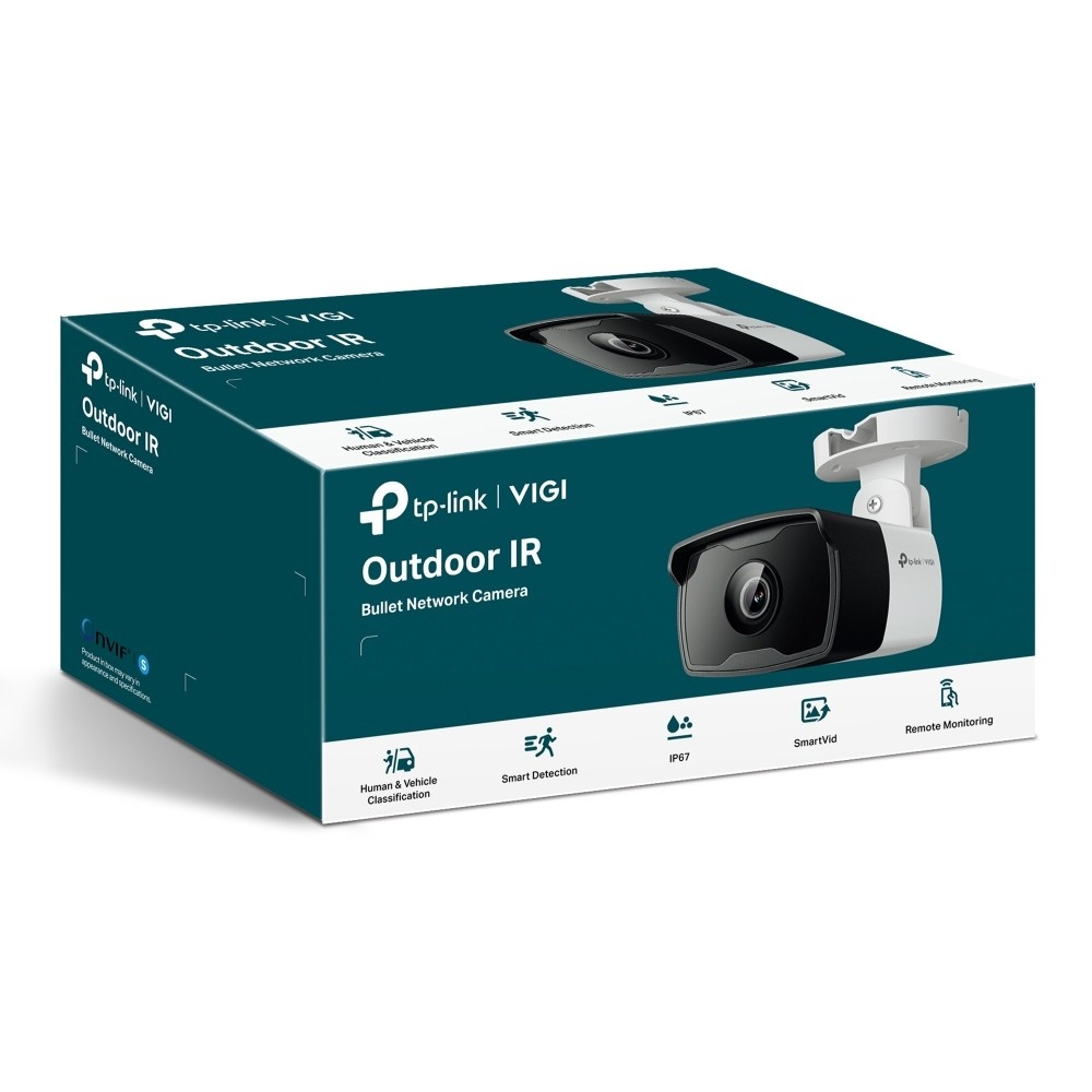 TP-LINK TP-Link VIGI C320I(4mm) Pallottola (forma) Telecamera di sicurezza IP Interno e esterno 1920 x 1080 Pixel Soffitto/Parete/Palo - SISTEMI DI SORVEGLIANZA | TecnoCARE.net Sabaudia, Latina, Terracina, San Felice Circeo e Pontinia