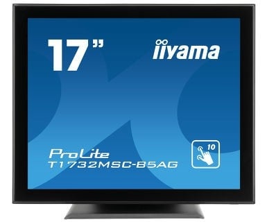 IIYAMA iiyama ProLite T1732MSC-B5AG Monitor PC 43,2 cm (17") 1280 x 1024 Pixel LED Touch screen Nero - MONITOR E ACCESSORI | TecnoCARE.net Sabaudia, Latina, Terracina, San Felice Circeo e Pontinia