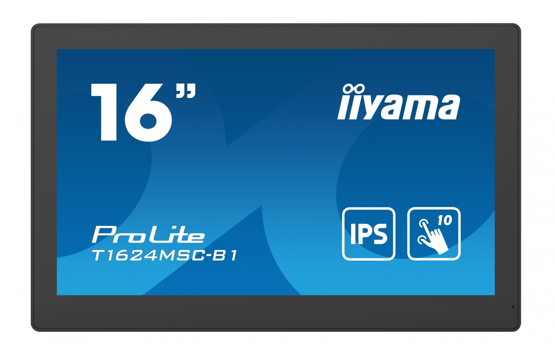 IIYAMA iiyama T1624MSC-B1 Monitor PC 39,6 cm (15.6") 1920 x 1080 Pixel Full HD LED Touch screen Nero - MONITOR E ACCESSORI | TecnoCARE.net Sabaudia, Latina, Terracina, San Felice Circeo e Pontinia