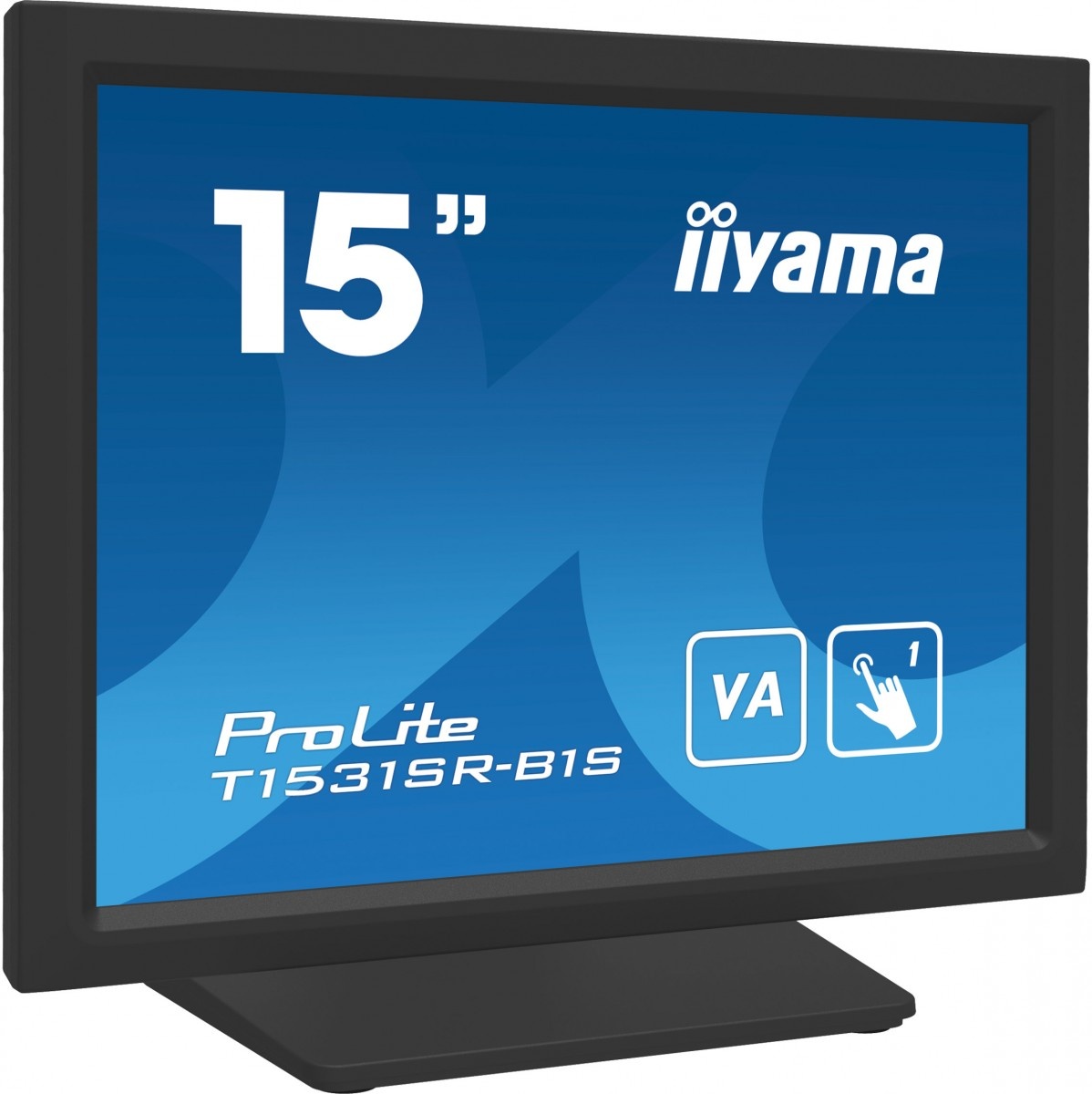 IIYAMA iiyama T1531SR-B1S Monitor PC 38,1 cm (15") 1024 x 768 Pixel XGA LCD Touch screen Nero - MONITOR E ACCESSORI | TecnoCARE.net Sabaudia, Latina, Terracina, San Felice Circeo e Pontinia