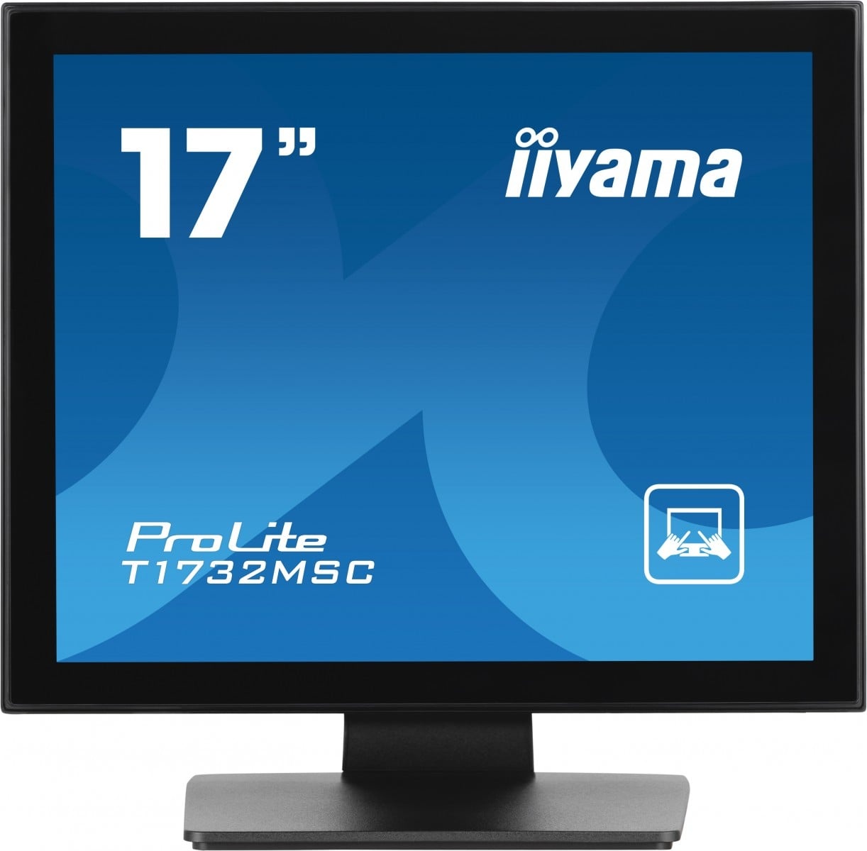 IIYAMA iiyama ProLite T1732MSC-B1SAG Monitor PC 43,2 cm (17") 1280 x 1024 Pixel Full HD LED Touch screen Da tavolo Nero - MONITOR E ACCESSORI | TecnoCARE.net Sabaudia, Latina, Terracina, San Felice Circeo e Pontinia