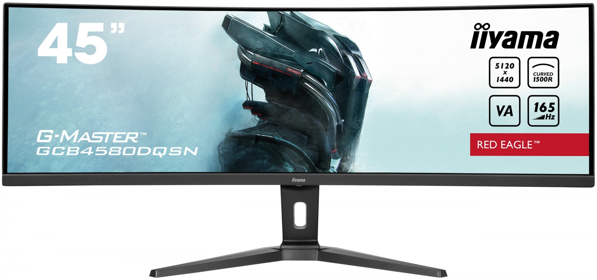 IIYAMA iiyama G-MASTER RED EAGLE CURVED Monitor PC 113 cm (44.5") 5120 x 1440 Pixel Dual QHD LED Nero - MONITOR E ACCESSORI | TecnoCARE.net Sabaudia, Latina, Terracina, San Felice Circeo e Pontinia