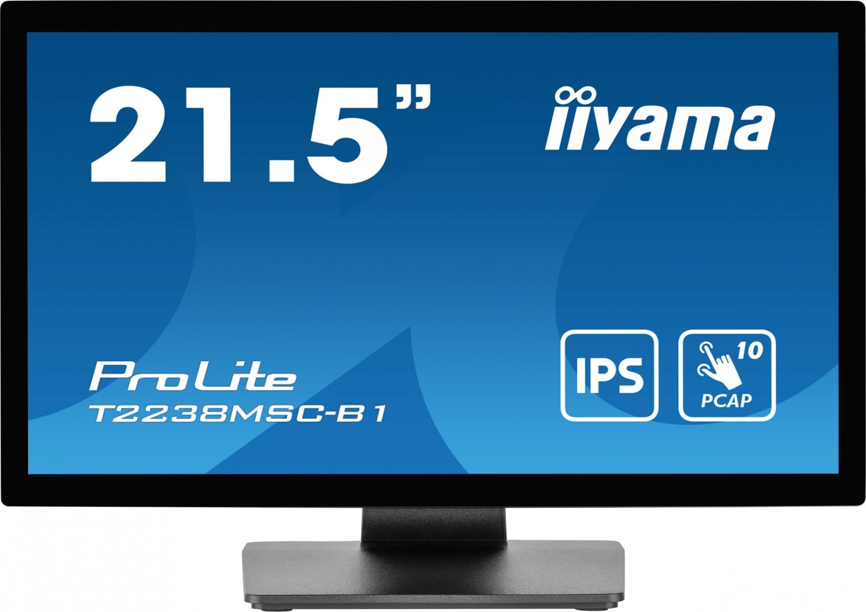 IIYAMA iiyama ProLite T2238MSC-B1 Monitor PC 54,6 cm (21.5") 1920 x 1080 Pixel Full HD LED Touch screen Nero - MONITOR E ACCESSORI | TecnoCARE.net Sabaudia, Latina, Terracina, San Felice Circeo e Pontinia
