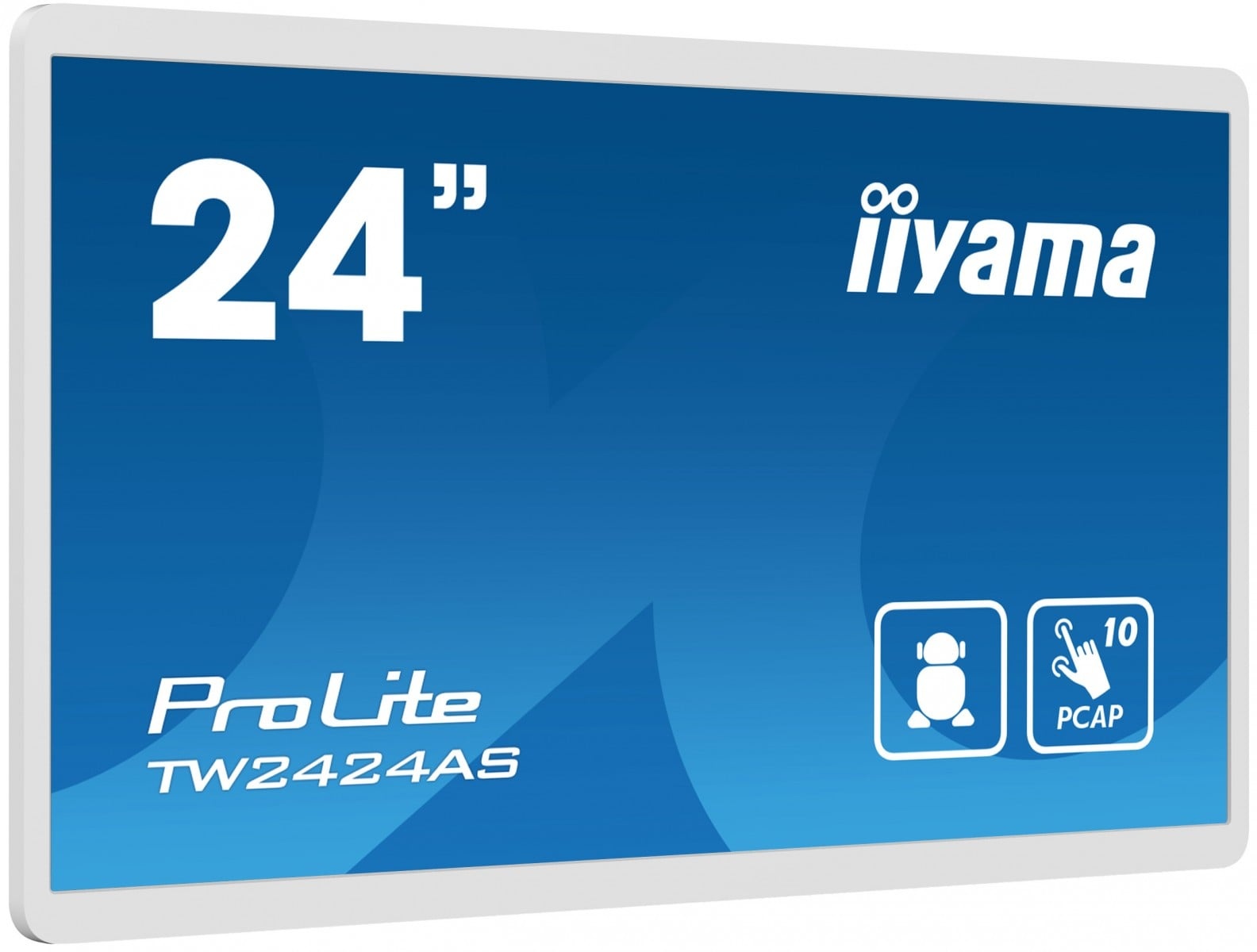 IIYAMA iiyama TW2424AS-W1 visualizzatore di messaggi Pannello piatto per segnaletica digitale 60,5 cm (23.8") Wi-Fi 350 cd/m² 4K Ultra HD Nero Touch screen Processore - MONITOR E ACCESSORI | TecnoCARE.net Sabaudia, Latina, Terracina, San Felice Circeo e Pontinia