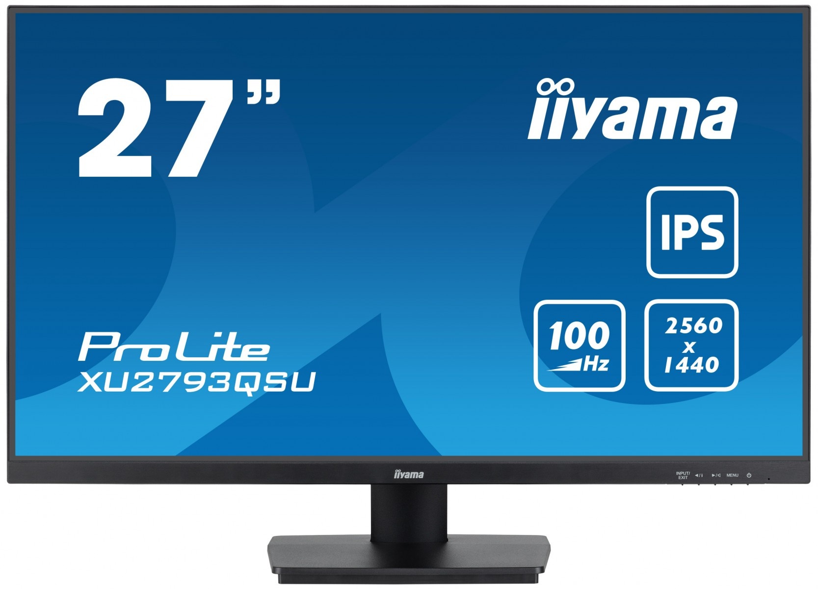 IIYAMA iiyama ProLite XU2793QSU-B6 Monitor PC 68,6 cm (27") 2560 x 1440 Pixel Wide Quad HD LED Nero - MONITOR E ACCESSORI | TecnoCARE.net Sabaudia, Latina, Terracina, San Felice Circeo e Pontinia
