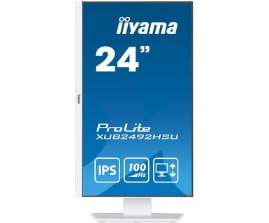 IIYAMA iiyama XUB2492HSU-W6 Monitor PC 60,5 cm (23.8") 1920 x 1080 Pixel Full HD LED Bianco - MONITOR E ACCESSORI | TecnoCARE.net Sabaudia, Latina, Terracina, San Felice Circeo e Pontinia