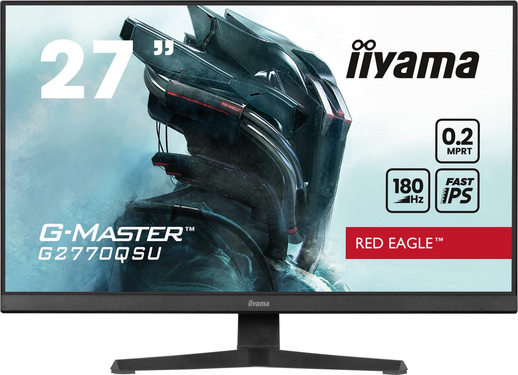 IIYAMA iiyama G-MASTER G2770QSU-B6 Monitor PC 68,6 cm (27") 2560 x 1440 Pixel Wide Quad HD LED Nero - MONITOR E ACCESSORI | TecnoCARE.net Sabaudia, Latina, Terracina, San Felice Circeo e Pontinia