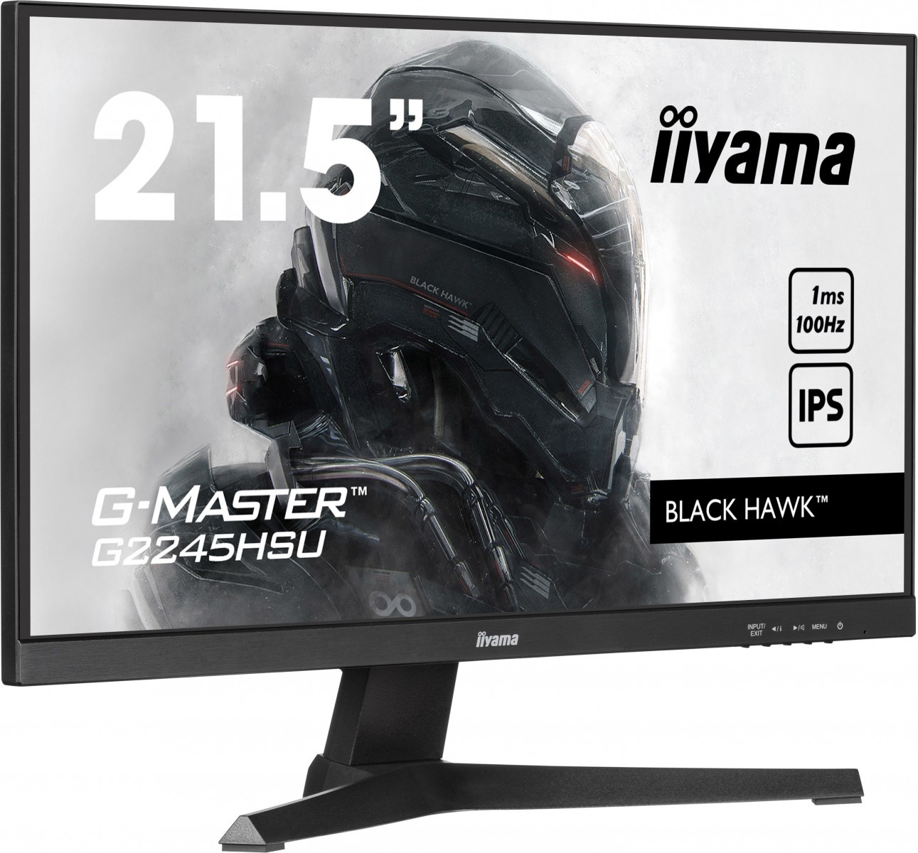 IIYAMA iiyama G2245HSU-B2 21,5" IPS 1920x1080 300cd/m2 1ms HDMI DP USB - MONITOR E ACCESSORI | TecnoCARE.net Sabaudia, Latina, Terracina, San Felice Circeo e Pontinia
