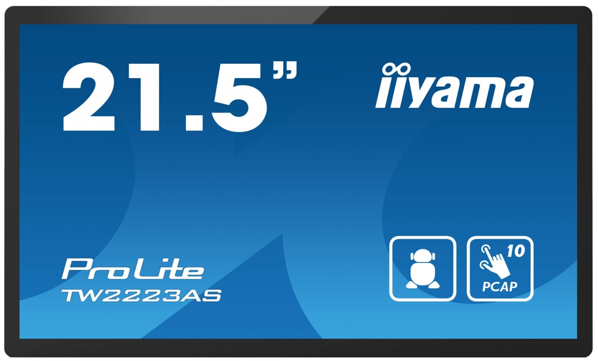 IIYAMA iiyama TW2223AS-B2 visualizzatore di messaggi Pannello piatto interattivo 54,6 cm (21.5") Wi-Fi 345 cd/m² Full HD Nero Touch screen Processore integrato Android - MONITOR E ACCESSORI | TecnoCARE.net Sabaudia, Latina, Terracina, San Felice Circeo e Pontinia