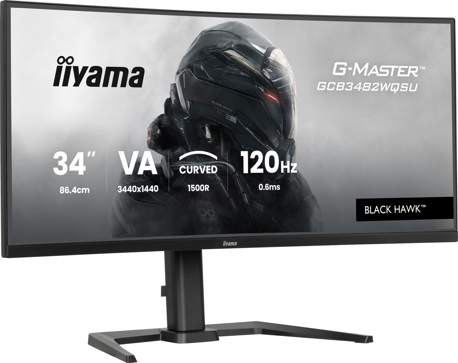 IIYAMA iiyama GCB3482WQSU-B1 34" VA 3440x1440 500cd/m2 0,6ms 2xHDMI DP USB - MONITOR E ACCESSORI | TecnoCARE.net Sabaudia, Latina, Terracina, San Felice Circeo e Pontinia