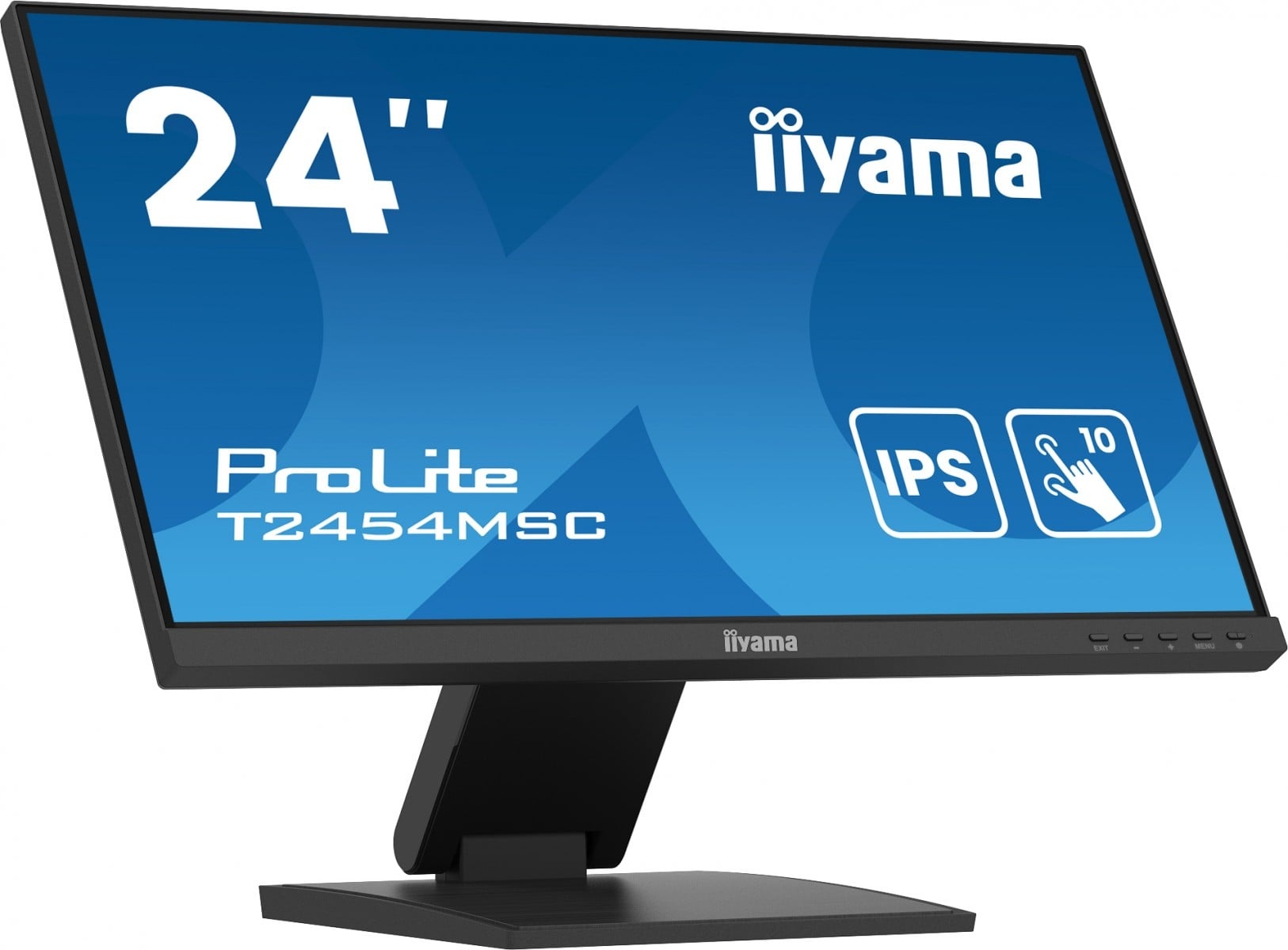 IIYAMA iiyama ProLite T2454MSC-B2AG Monitor PC 60,5 cm (23.8") 1920 x 1080 Pixel Full HD LED Touch screen Multi utente Nero - MONITOR E ACCESSORI | TecnoCARE.net Sabaudia, Latina, Terracina, San Felice Circeo e Pontinia