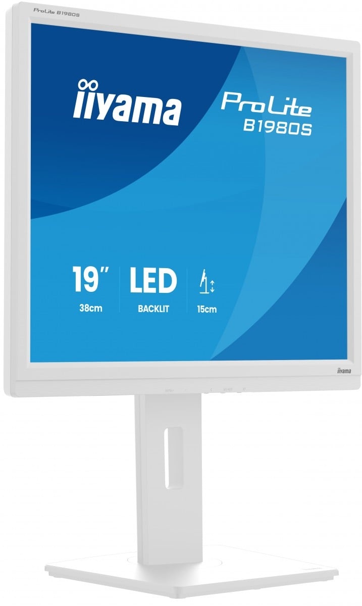 IIYAMA iiyama 19" pannello TN BIANCO 1280x1024 13cm Altezza Regolabile Supporto HDMI DisplayPort 250cd/m2 - MONITOR E ACCESSORI | TecnoCARE.net Sabaudia, Latina, Terracina, San Felice Circeo e Pontinia