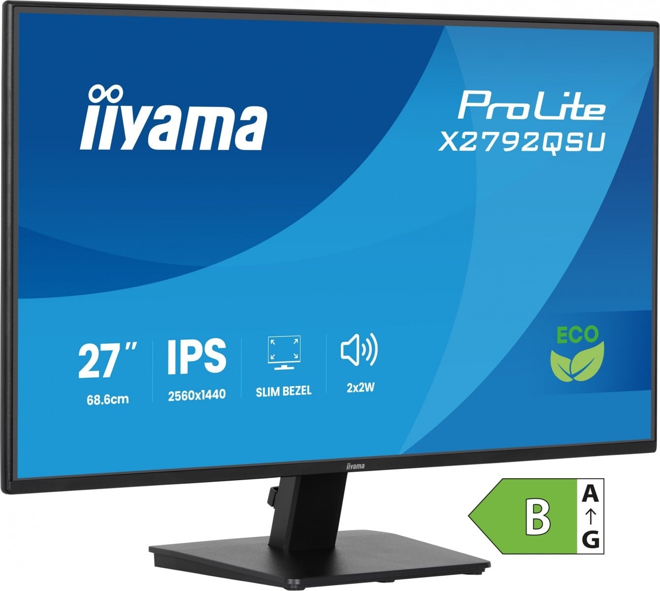 IIYAMA iiyama ProLite X2792QSU-B1 Monitor PC 68,6 cm (27") 2560 x 1440 Pixel Quad HD LED Nero - MONITOR E ACCESSORI | TecnoCARE.net Sabaudia, Latina, Terracina, San Felice Circeo e Pontinia