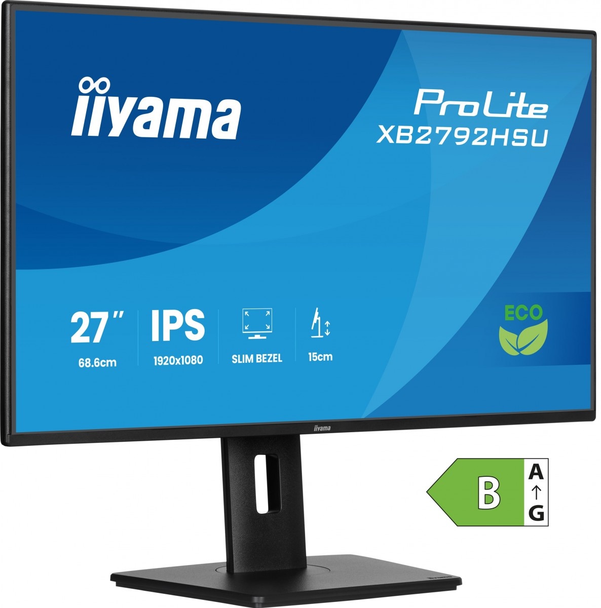 IIYAMA iiyama ProLite XB2792HSU-B1 Monitor PC 68,6 cm (27") 1920 x 1080 Pixel Full HD LED Nero - MONITOR E ACCESSORI | TecnoCARE.net Sabaudia, Latina, Terracina, San Felice Circeo e Pontinia