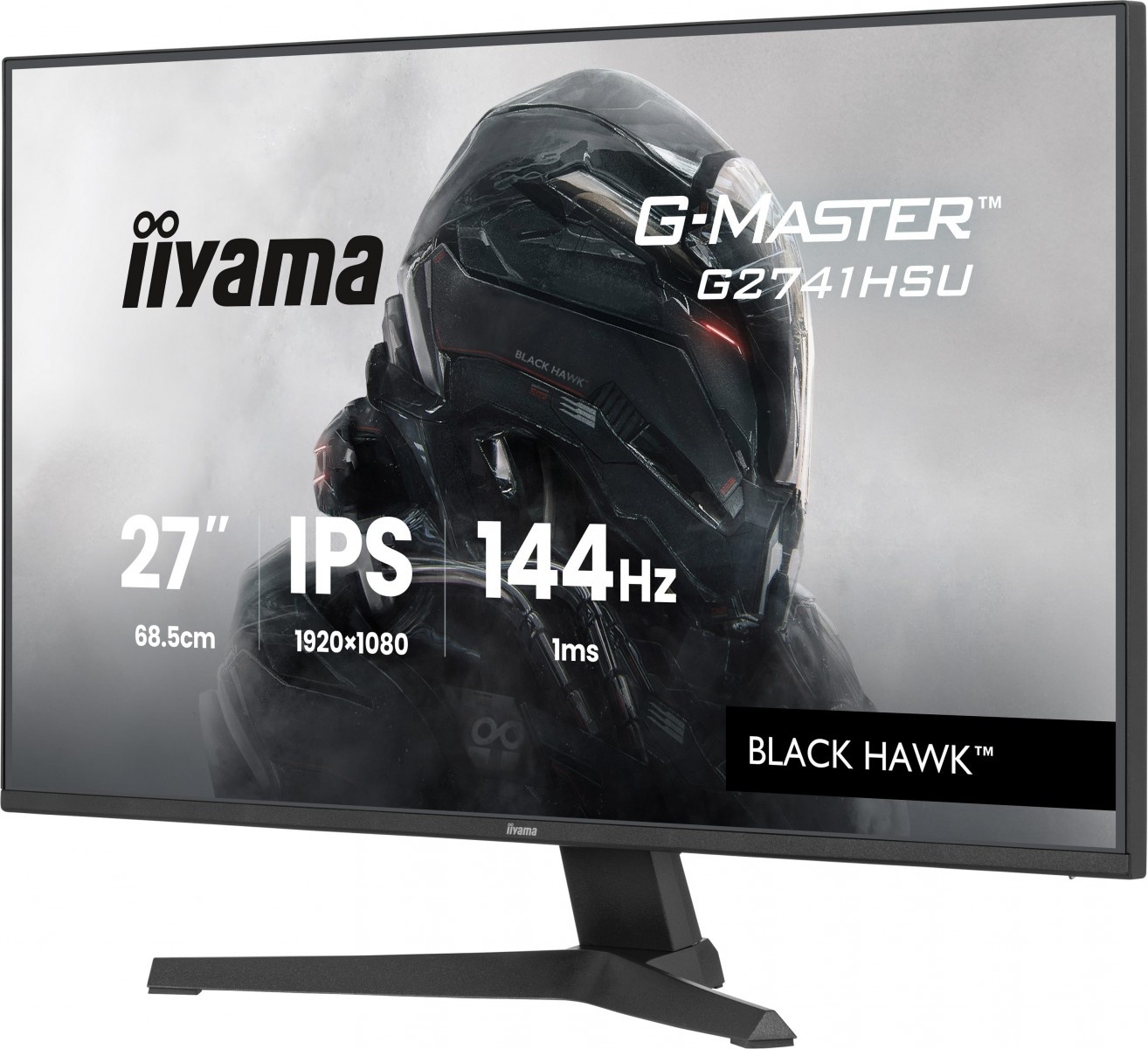 IIYAMA iiyama G-MASTER G2741HSU-B1 Monitor PC 68,6 cm (27") 1920 x 1080 Pixel Full HD Nero - MONITOR E ACCESSORI | TecnoCARE.net Sabaudia, Latina, Terracina, San Felice Circeo e Pontinia