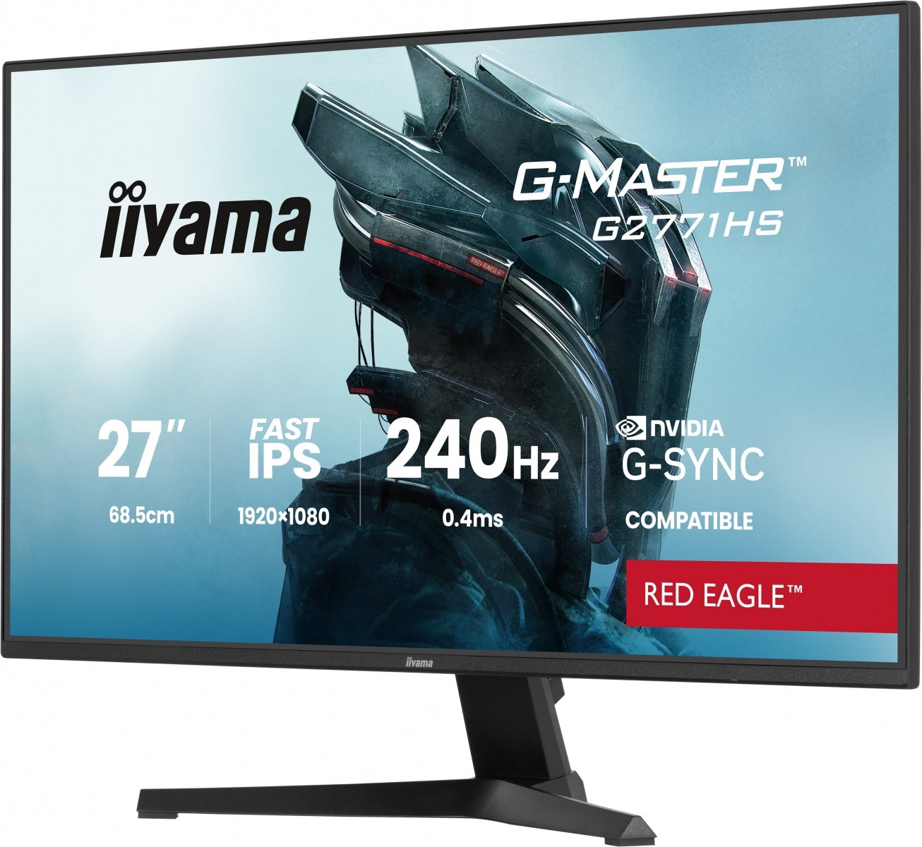 IIYAMA iiyama G-MASTER G2771HS-B1 Monitor PC 68,6 cm (27") 1920 x 1080 Pixel Full HD Nero - MONITOR E ACCESSORI | TecnoCARE.net Sabaudia, Latina, Terracina, San Felice Circeo e Pontinia