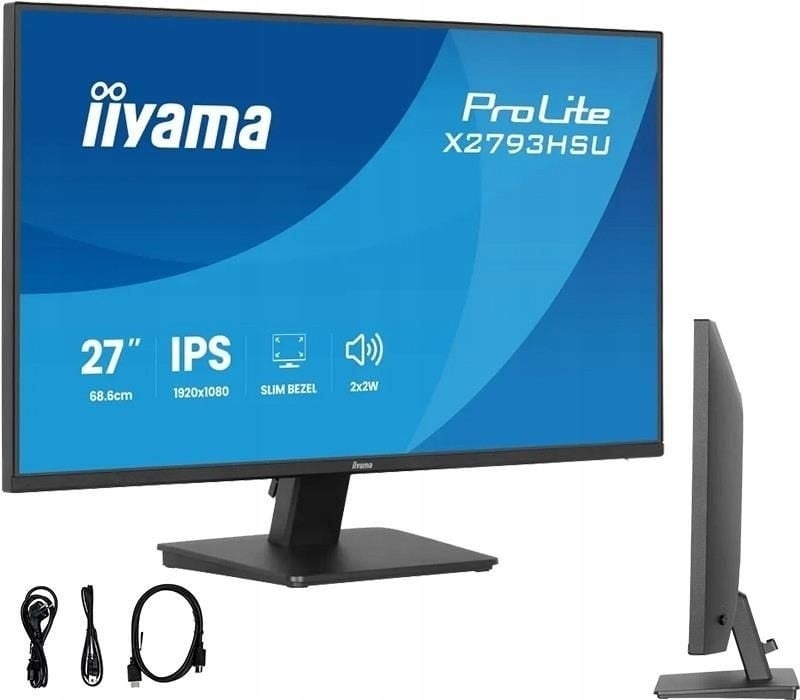 IIYAMA iiyama X2793HSU-B1 Monitor ProLite 27" IPS FHD 120Hz 350cd 1500:1 HDMI DP 2xUSB cornice sottile - MONITOR E ACCESSORI | TecnoCARE.net Sabaudia, Latina, Terracina, San Felice Circeo e Pontinia