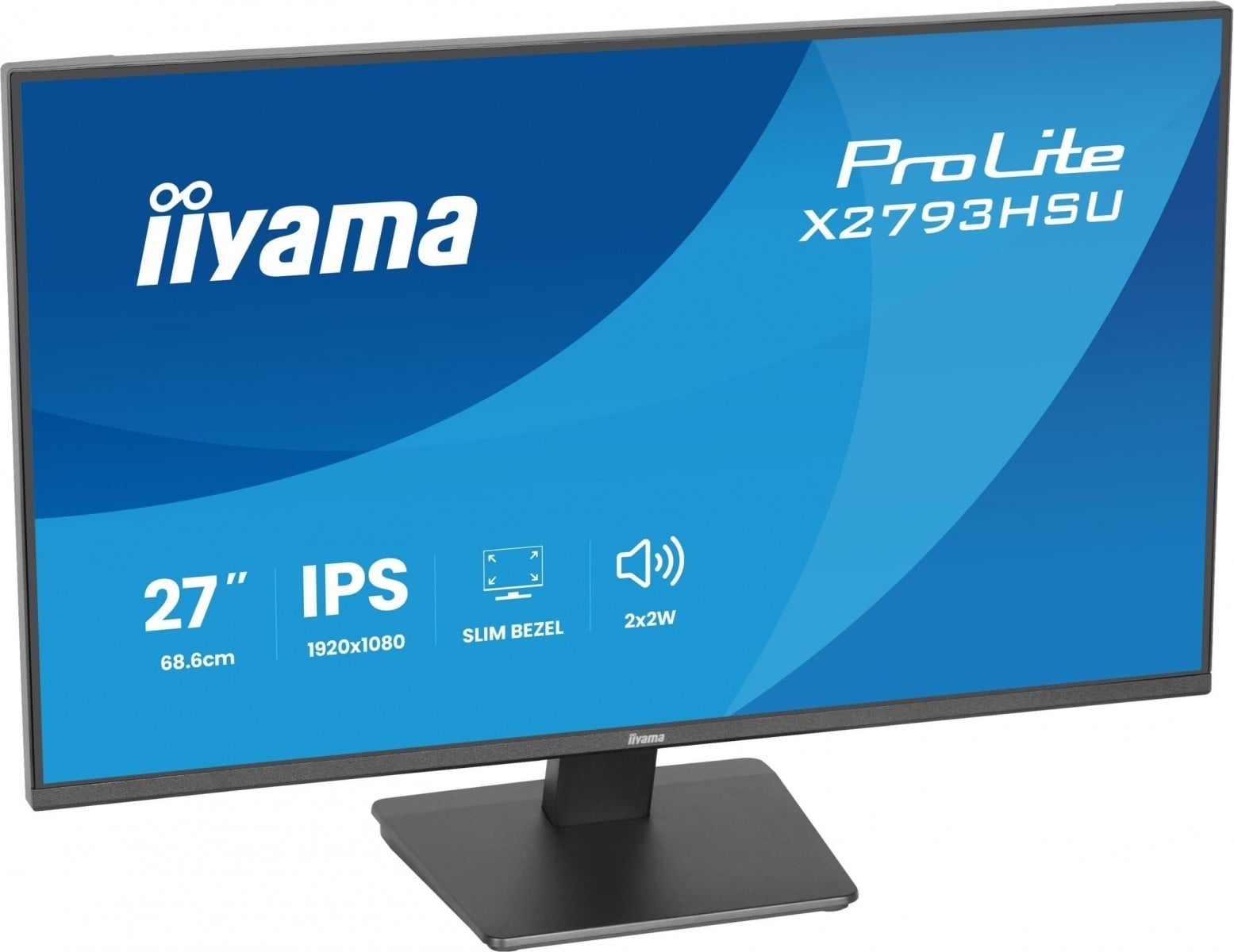 IIYAMA iiyama X2793HSU-B1 Monitor ProLite 27" IPS FHD 120Hz 350cd 1500:1 HDMI DP 2xUSB cornice sottile - MONITOR E ACCESSORI | TecnoCARE.net Sabaudia, Latina, Terracina, San Felice Circeo e Pontinia