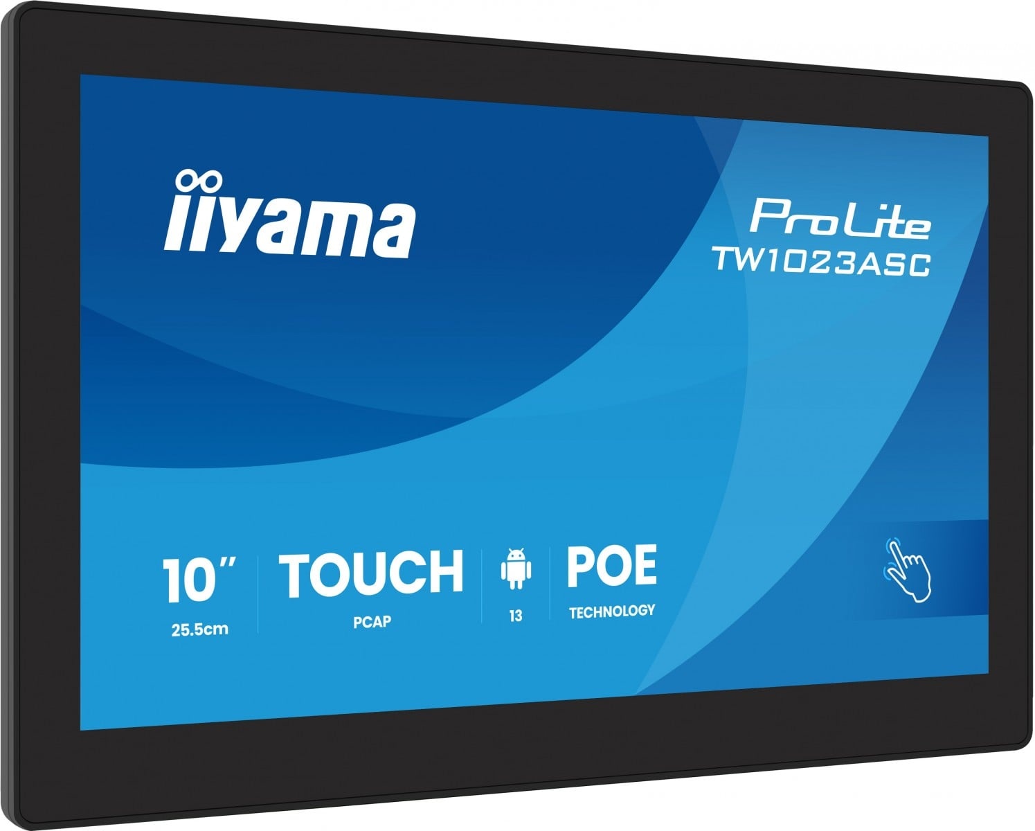 IIYAMA iiyama TW1023ASC-B3P Monitor PC 25,6 cm (10.1") 1280 x 800 Pixel LCD Touch screen Nero - MONITOR E ACCESSORI | TecnoCARE.net Sabaudia, Latina, Terracina, San Felice Circeo e Pontinia
