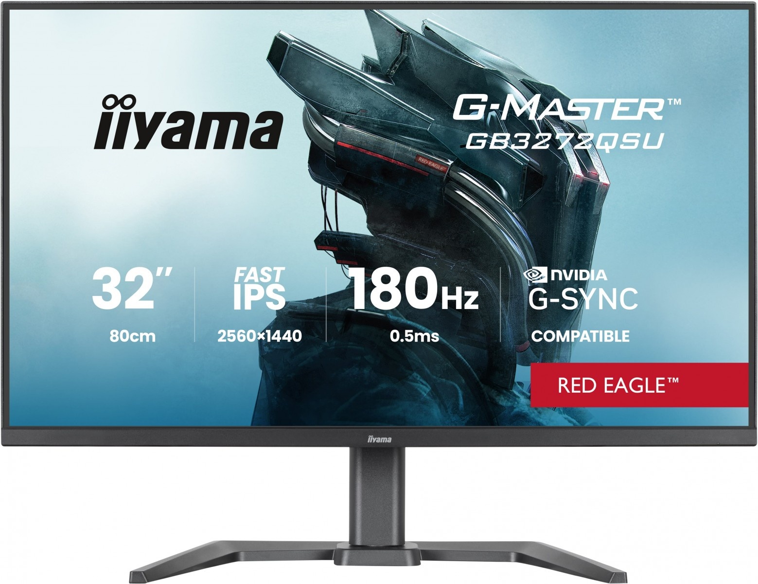 IIYAMA iiyama G-MASTER GB3272QSU-B1 Monitor PC 80 cm (31.5") 2560 x 1440 Pixel Quad HD LED Nero - MONITOR E ACCESSORI | TecnoCARE.net Sabaudia, Latina, Terracina, San Felice Circeo e Pontinia
