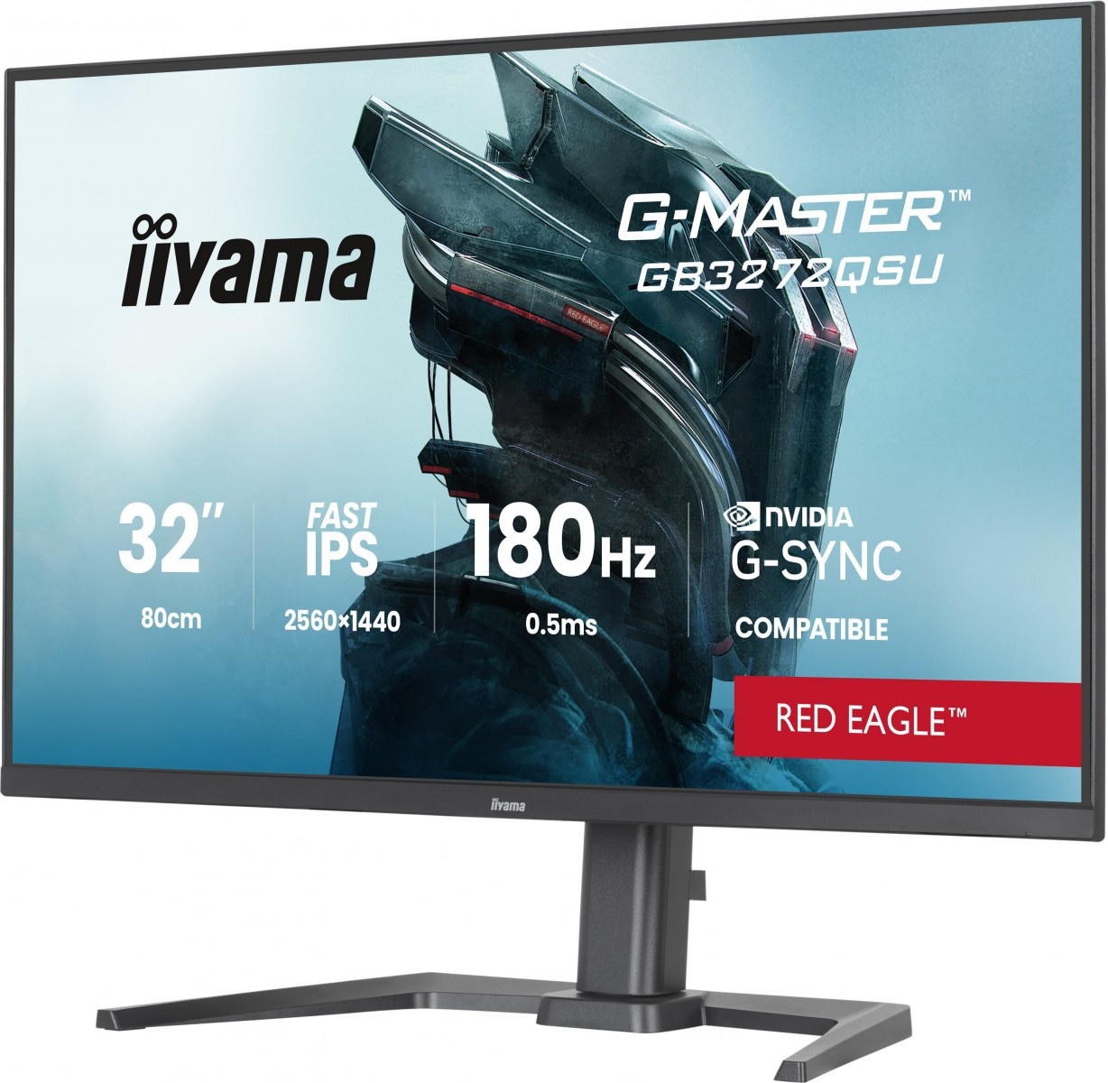 IIYAMA iiyama G-MASTER GB3272QSU-B1 Monitor PC 80 cm (31.5") 2560 x 1440 Pixel Quad HD LED Nero - MONITOR E ACCESSORI | TecnoCARE.net Sabaudia, Latina, Terracina, San Felice Circeo e Pontinia