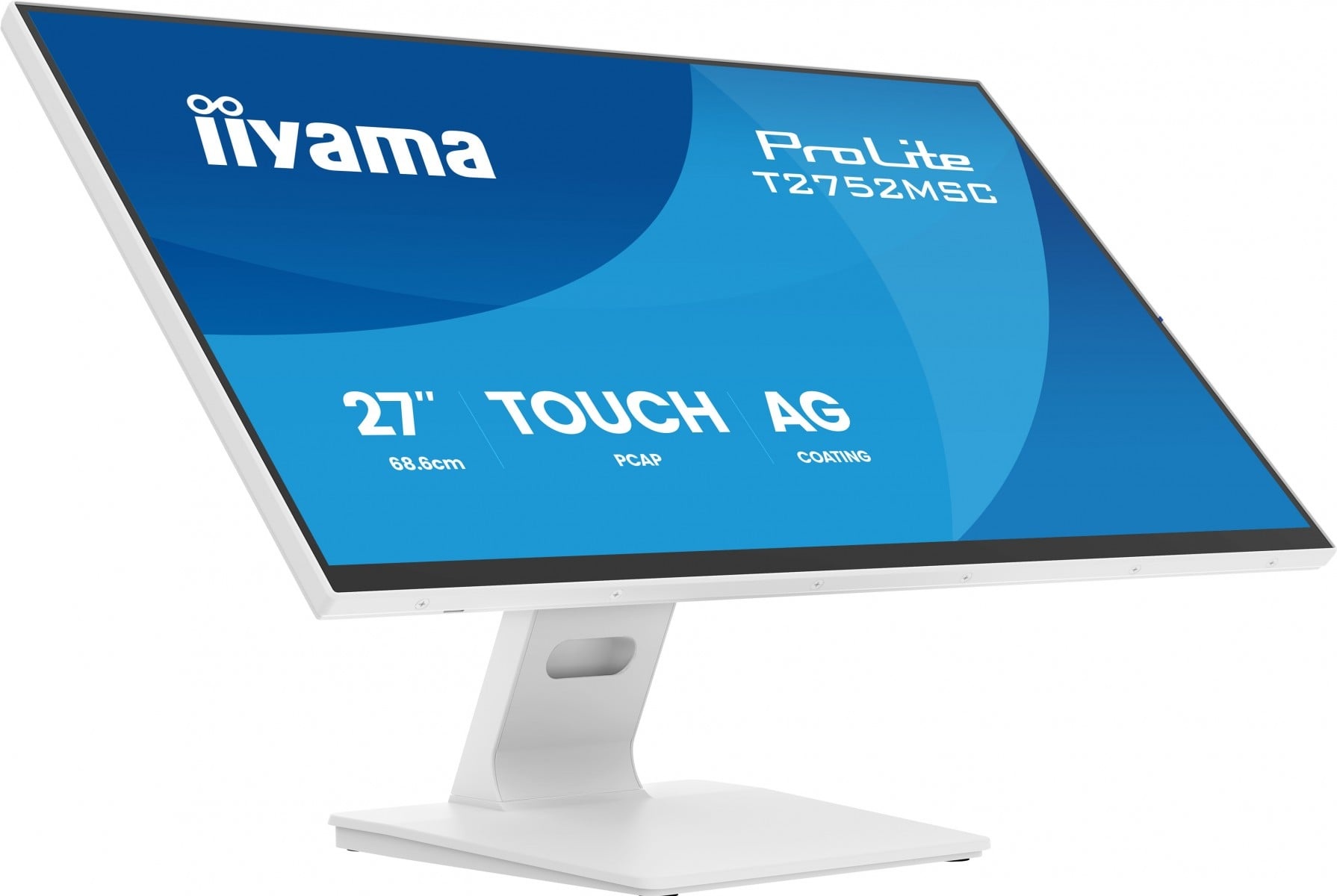 IIYAMA iiyama ProLite T2752MSC-W1AG Monitor PC 68,6 cm (27") 1920 x 1080 Pixel Full HD LCD Touch screen Bianco - MONITOR E ACCESSORI | TecnoCARE.net Sabaudia, Latina, Terracina, San Felice Circeo e Pontinia